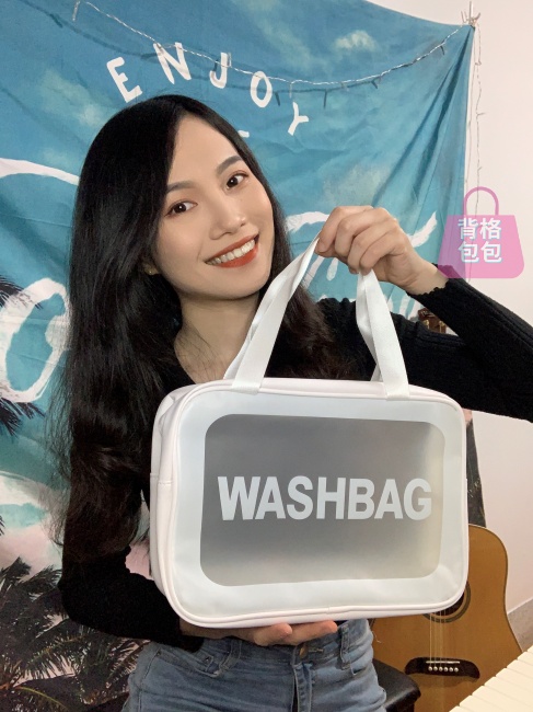 【蝦皮熱銷收納包】《韓國磨砂防水收納包》背格包包 超大空間+防水材質 平價收納包包推薦
